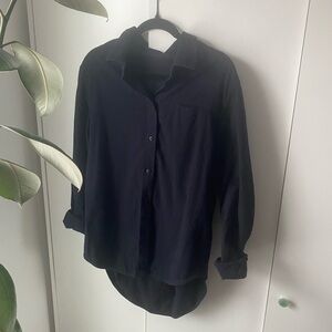 lululemon athletica Black Flannel Shirt